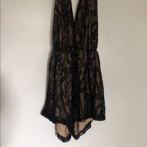 Lace romper!